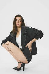 MANECH 001 D DENIM DUNKELGRAU JACKE