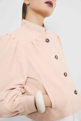 CHAQUETA DE ANTE MANECH 006 CHAMPAGNE ROSÉ