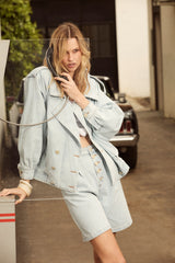 Bermuda Vaquera light blue