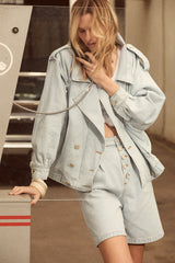 Bermuda Vaquera light blue