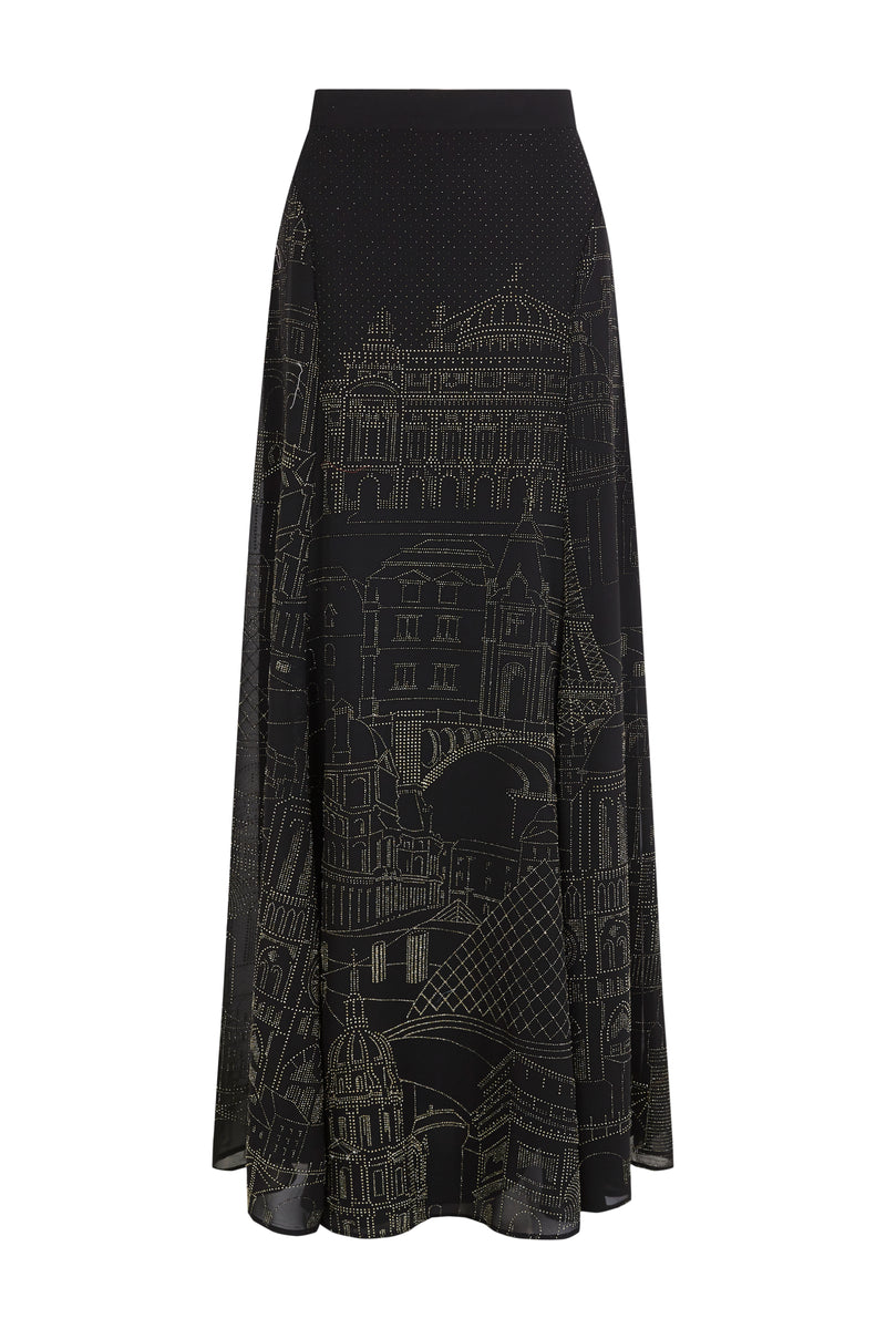 FALDA 001 PARIS BLACK
