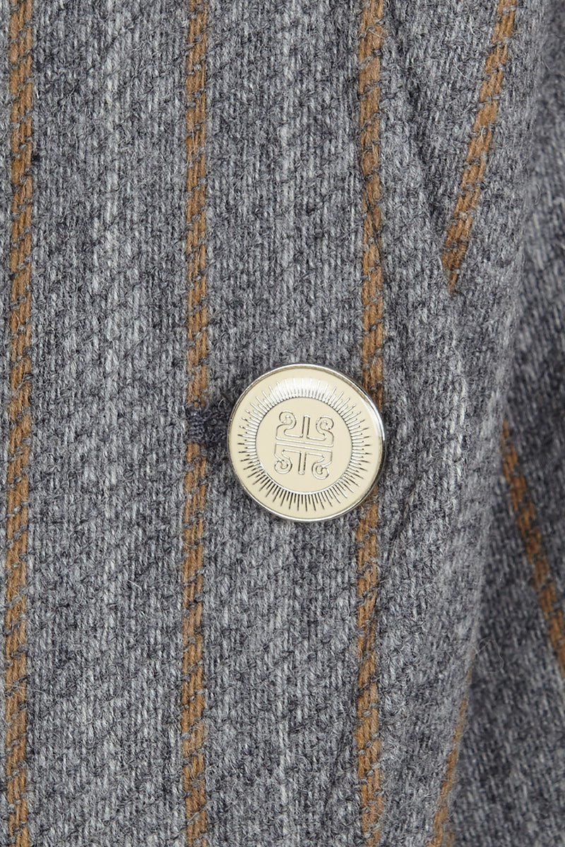 Cazadora de Lana Manech 001 W Light Grey