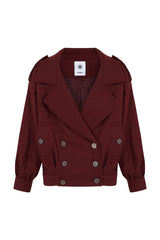 Cazadora de lana Manech 001 W Red Wine