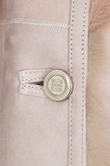 MANTEAU EN CUIR CISAILLÉ 002 TOFU