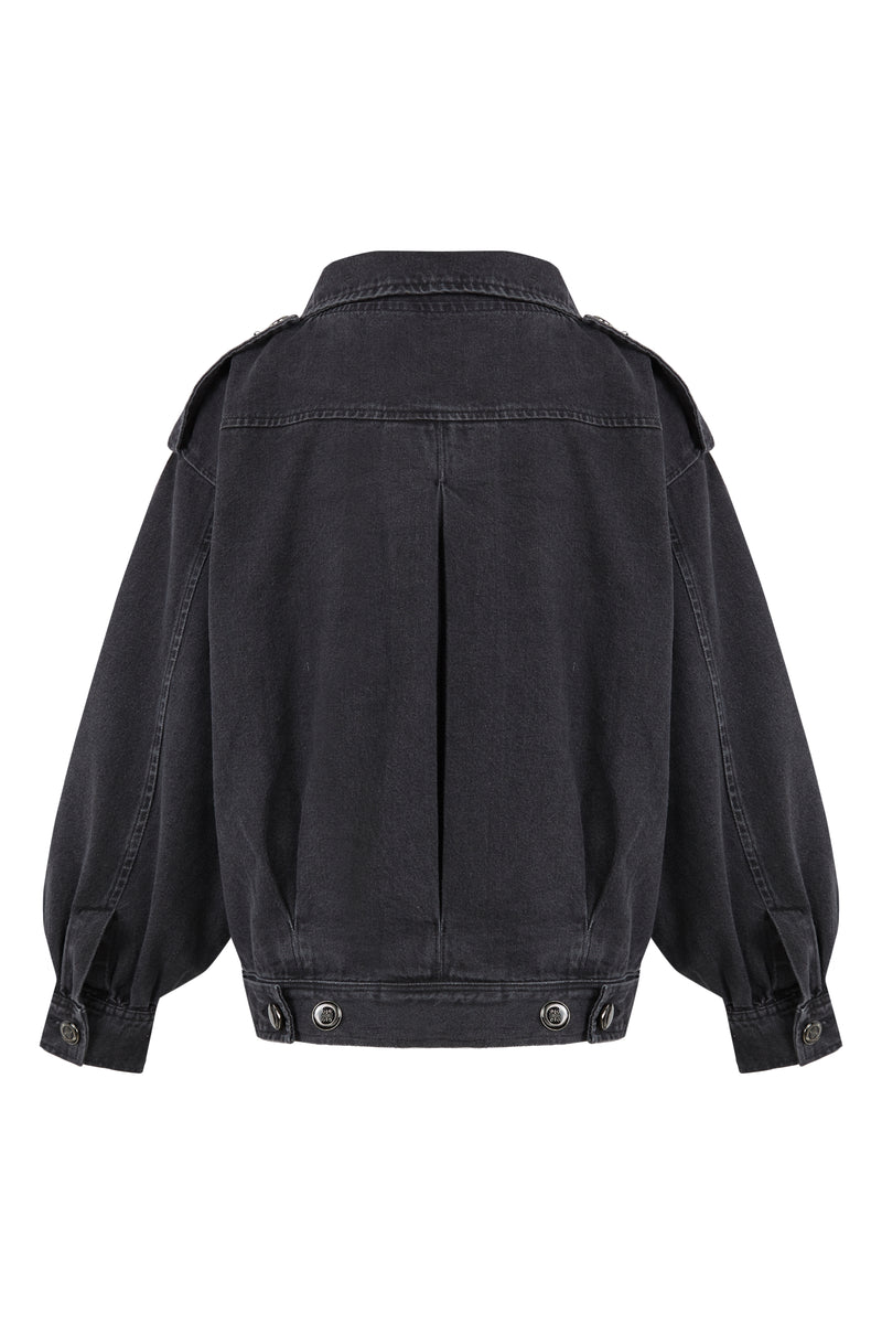 MANECH 001 D DENIM DUNKELGRAU JACKE