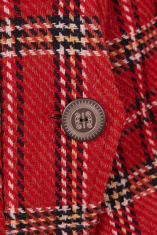 CHAQUETÓN DE LANA MANECH 001 RED LONDON