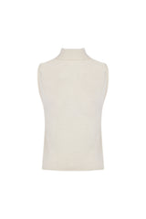 TOP ALPACA SILK 001 SNOW WHITE