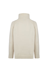 JERSEY DE LANA  001 WHITE SNOW