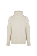 JERSEY DE LANA  001 WHITE SNOW