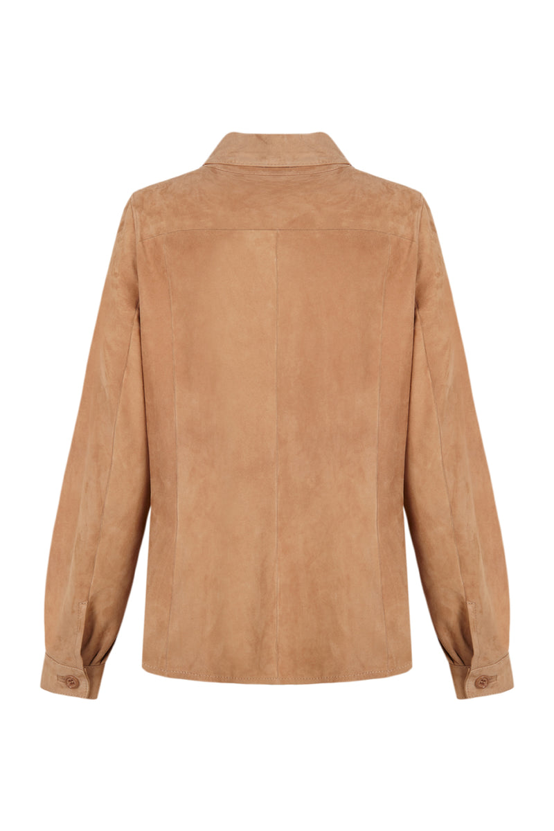 Manech 005 Limited Edition Camel Wildlederjacke