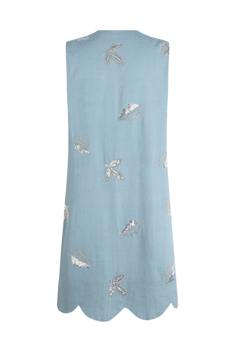 VESTIDO VESTIDO 002 WAVE BABY BLUE