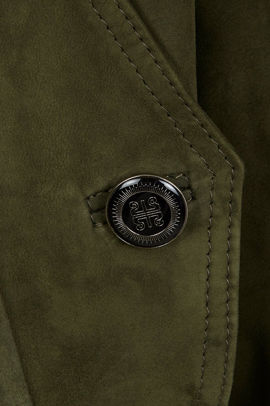 Manech Marca Ropa Cazadora de piel Manech 001 L Green Nobuck Limited Edition. – MANECH ...