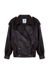Manech 001 L Black Limited Edition Lederjacke.