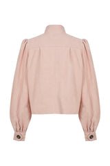 CHAQUETA DE ANTE MANECH 006 CHAMPAGNE ROSÉ