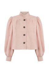 CHAQUETA DE ANTE MANECH 006 CHAMPAGNE ROSÉ