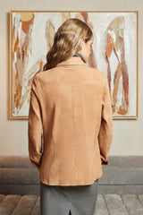 Manech 005 Limited Edition Camel Wildlederjacke