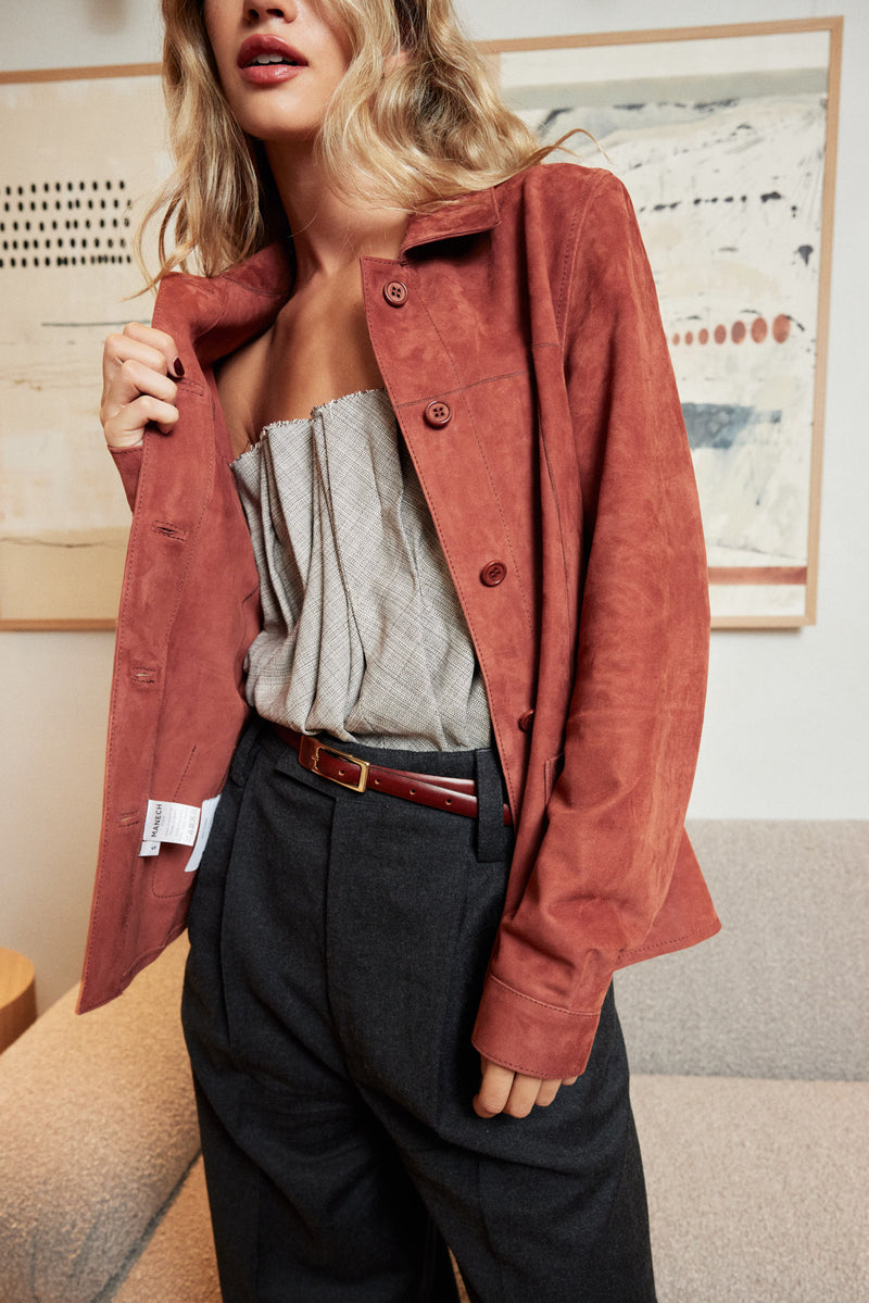 Manech 005 Caldero Wildlederjacke