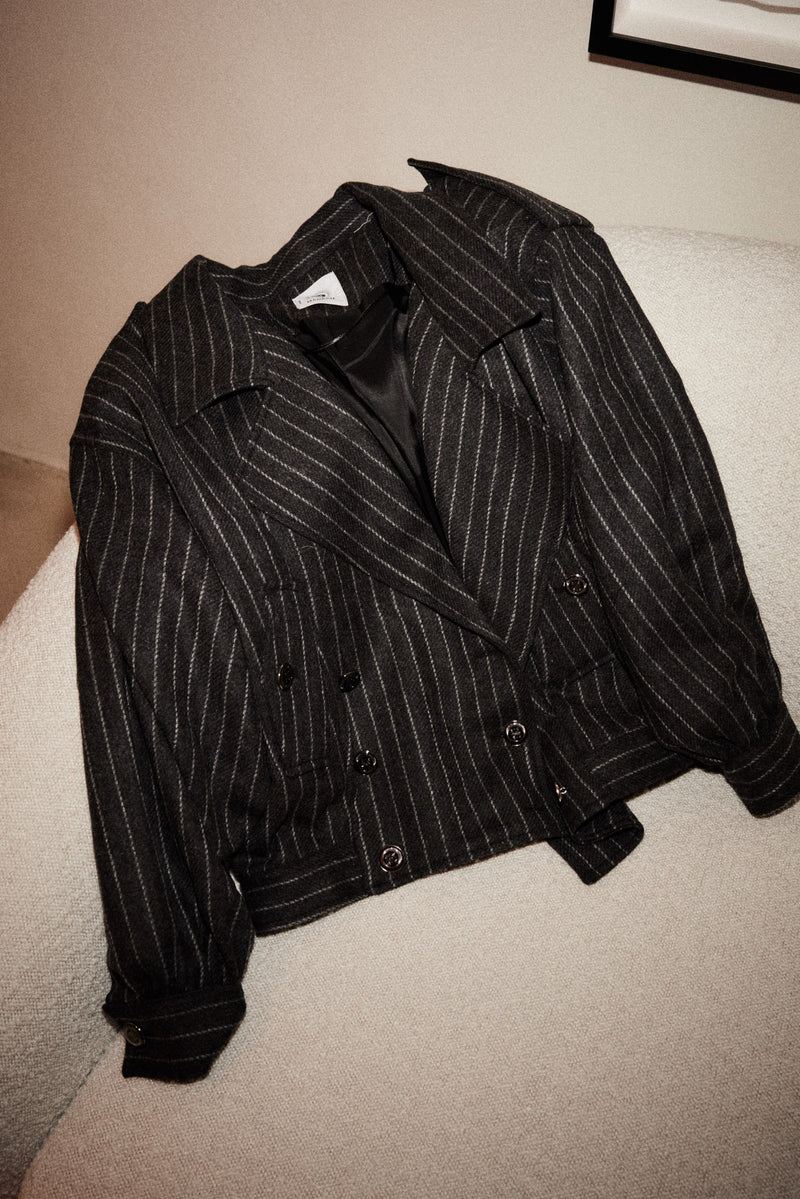 Manech 001 W Smart Grey Wolljacke