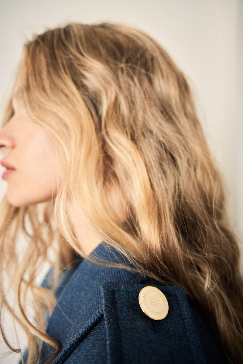 Wolljacke 001 W Denim Wool
