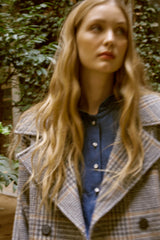 chaqueta ochentera mujer